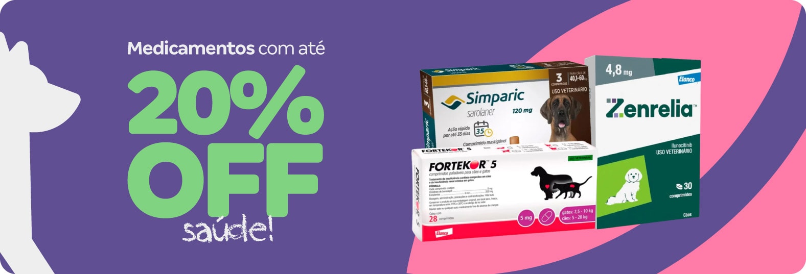 Medicamentos com até 20%OFF