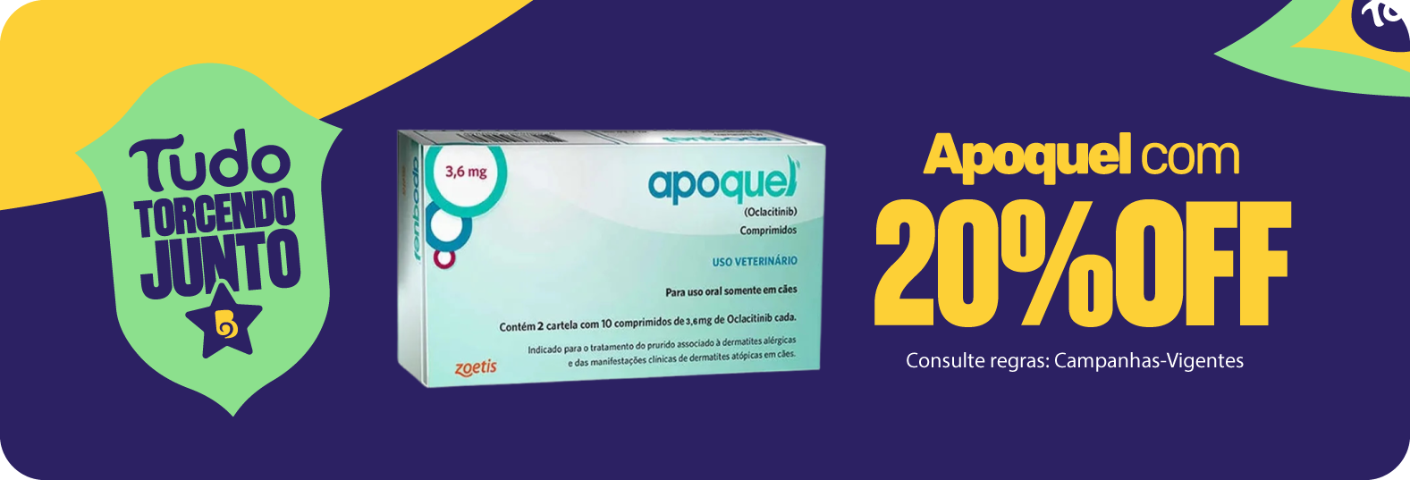 Apoquel com 20%OFF