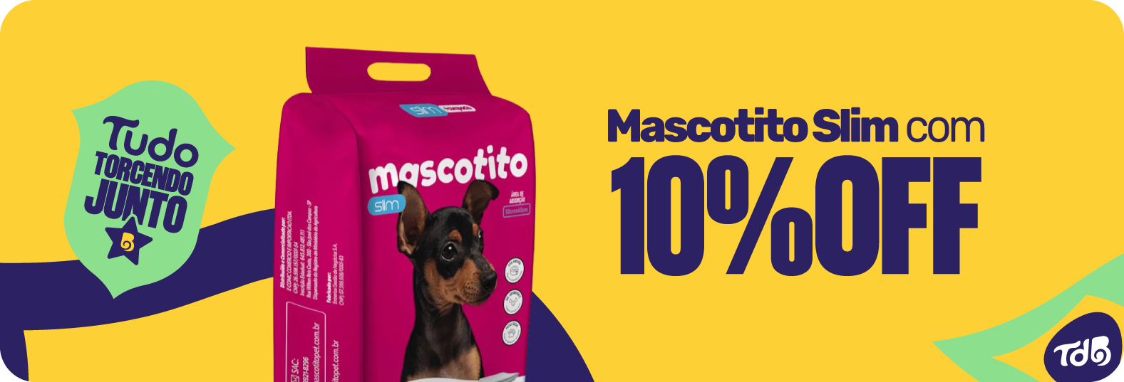 Mascotico Slim com 10%OFF