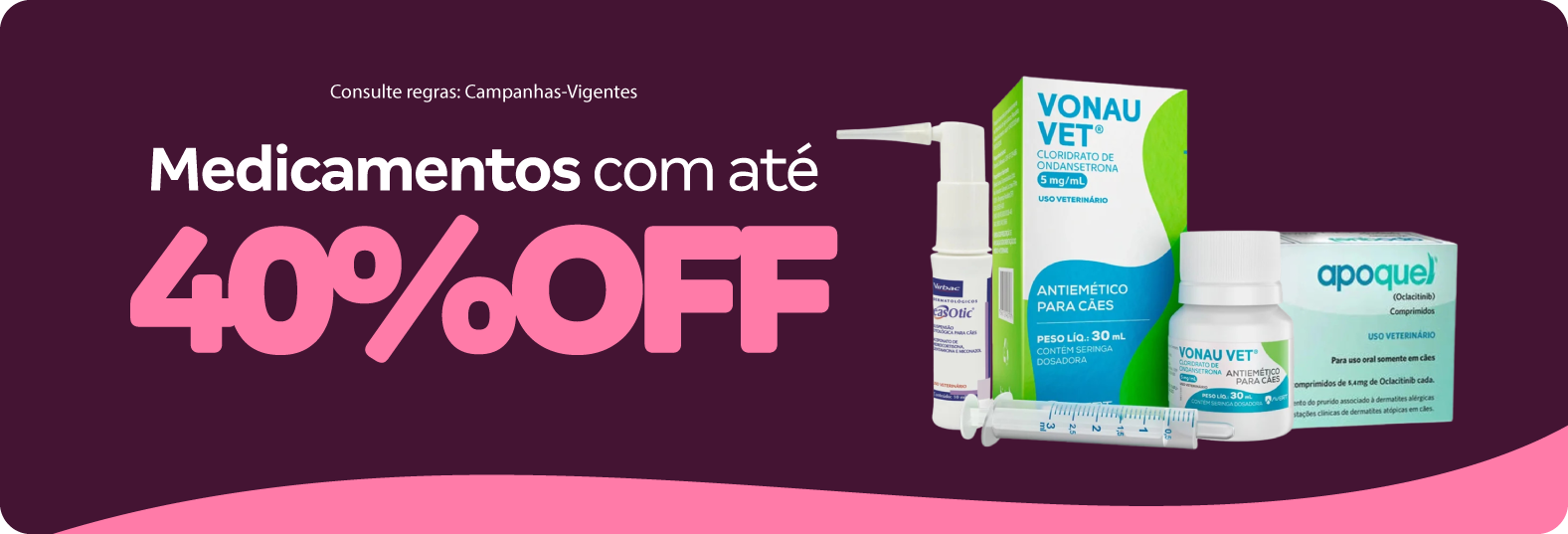 Medicamentos com até 40%OFF