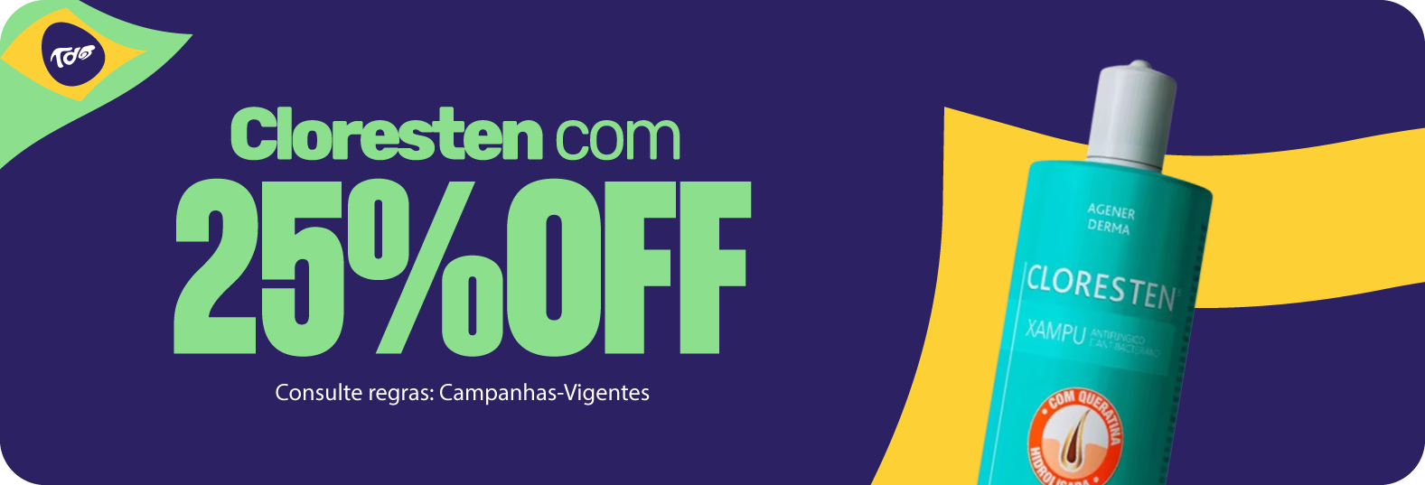 Cloresten com 25%OFF