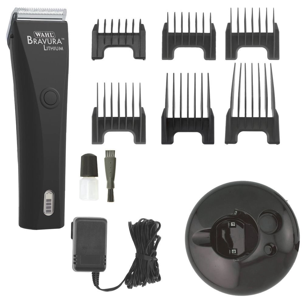 Maquina De Tosa Wahl Bravura Black Diamond Bivolt - Frete Rápido e
