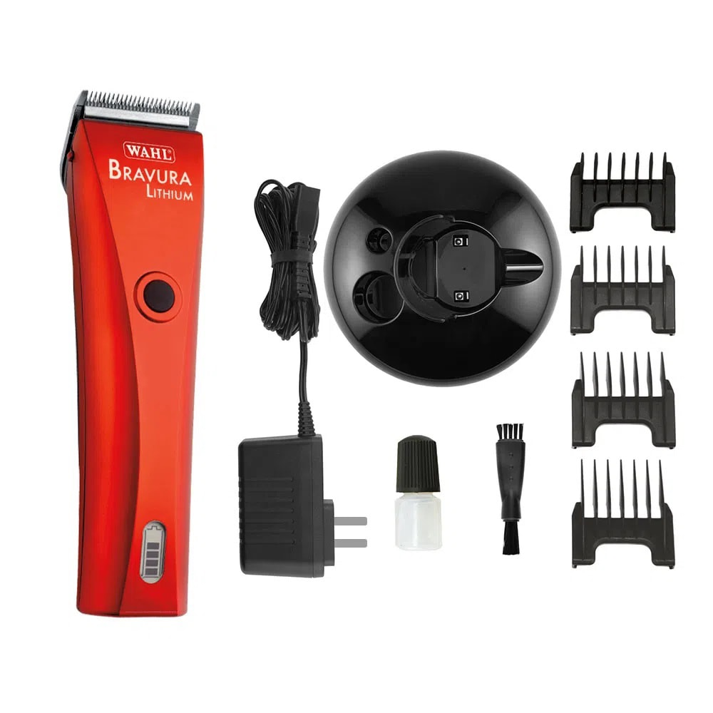 Máquina de Tosa Wahl Bravura Red Bivolt - Frete Rápido e Qualidade